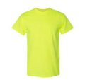 Heren T-shirt Gildan 8000 safety green